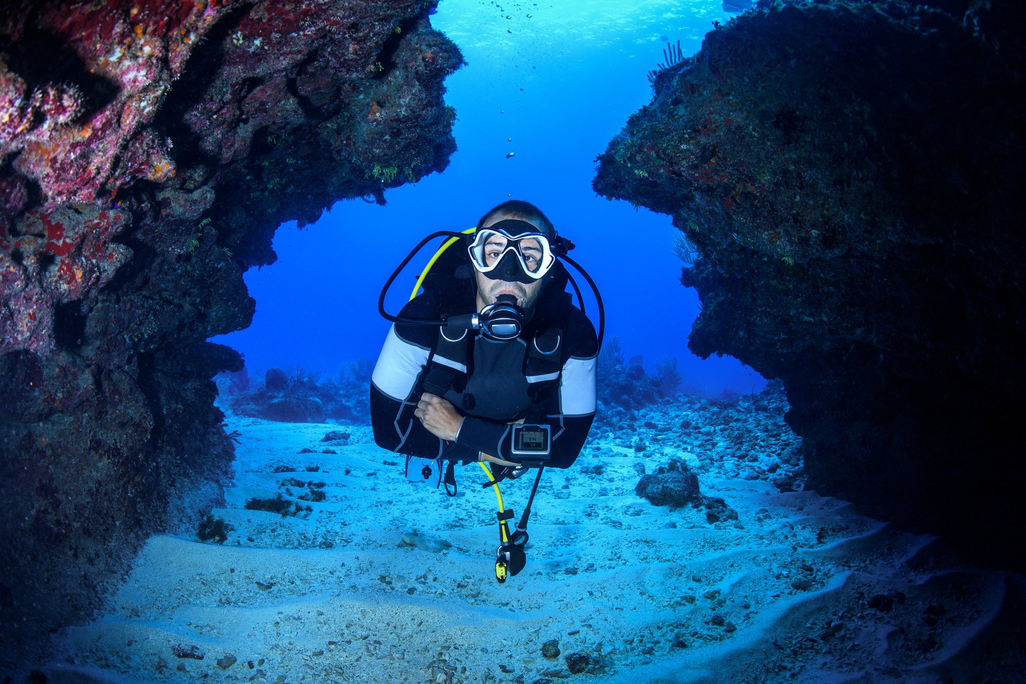 Scuba diving